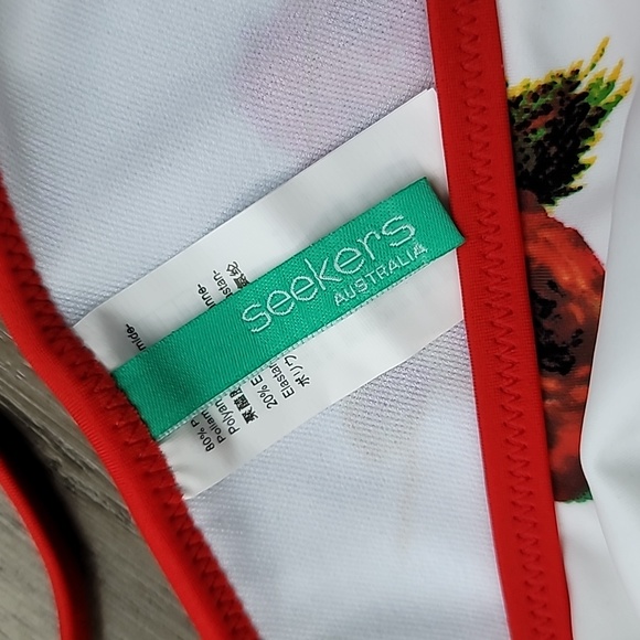 Floral Seekers Swimwear Tie Bikini with Removable Pads - NWT - Picture 3 of 13